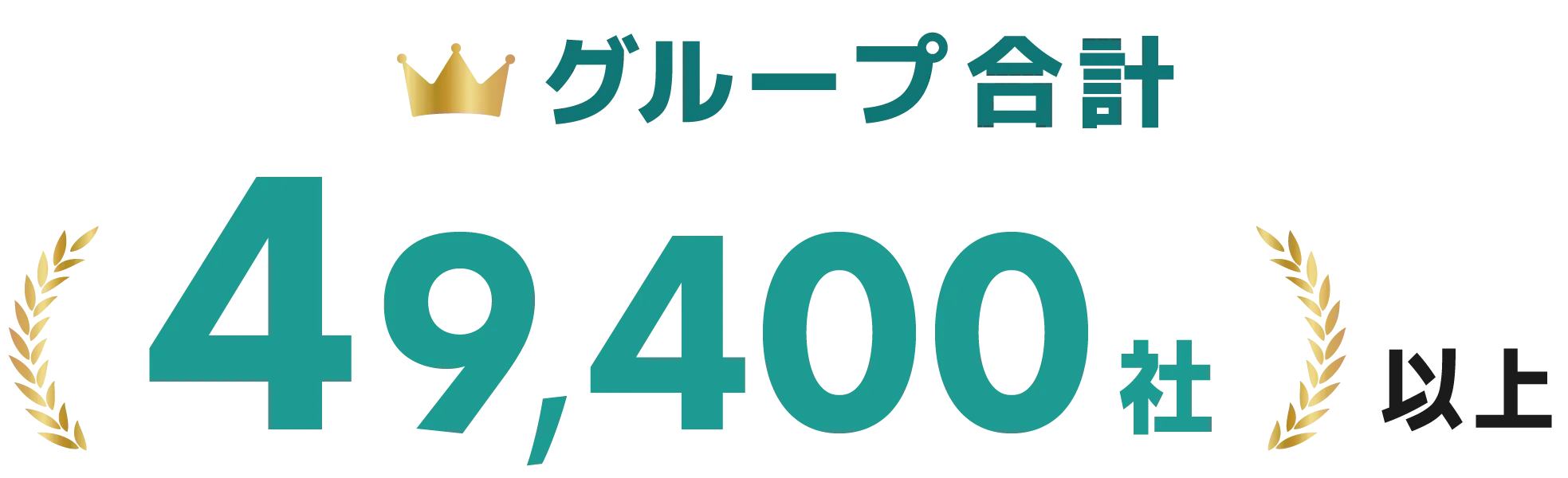 グループ合計49,400社以上