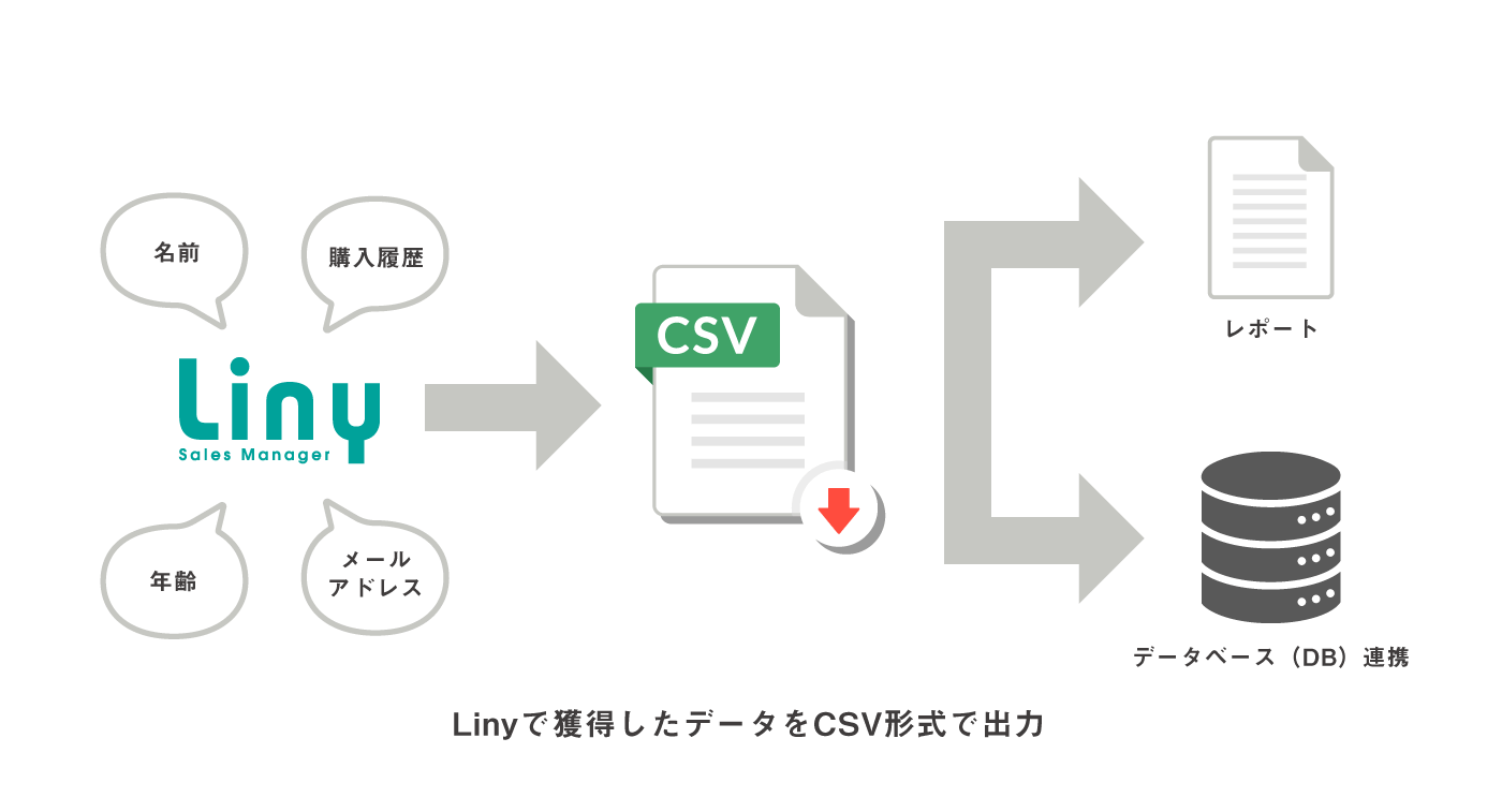 CSVレポート排出
