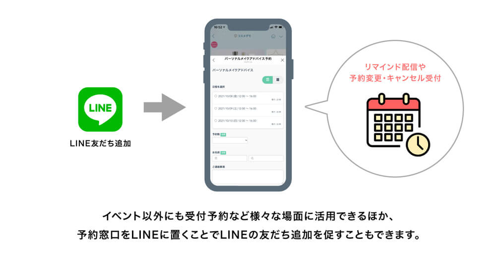 予約機能